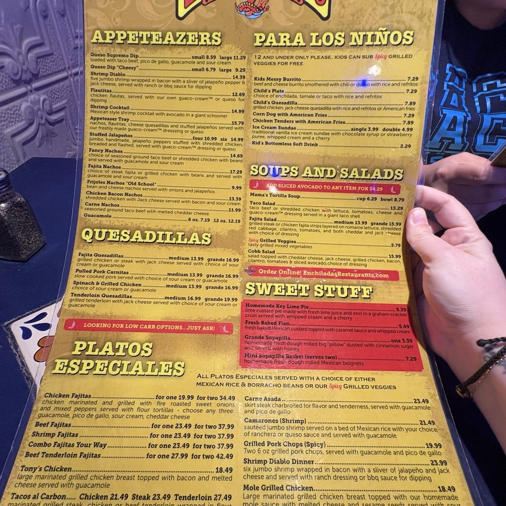 Enchilada's Restaurant - Menu - Tex-Mex Near Me - Dallas, Texas Enchilada's Restaurant - Menu - Tex-Mex Near Me - Dallas, Texas