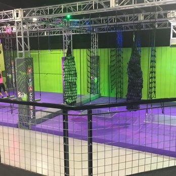 Soar Trampoline Park - Ninja course for ages 7 and up. This is cool - Trampoline Parks Near Me - Webb City, Missouri