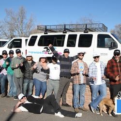 Powderhound Transportation - Started by skiers and riders the powderhound crew made the company what it is today !