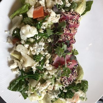 Rattlesnake Club - Chopped salad with added, seared tuna - New American Near Me - Reno, Nevada Rattlesnake Club - Chopped salad with added, seared tuna - New American Near Me - Reno, Nevada