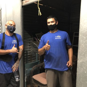 Respect Movers - Charlie and Mike at our storage unit. - Movers Near Me