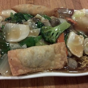Mini Garden Orient Cuisine - Crispy Gau Gee Noodles.......... - Cantonese Near Me - Honolulu, Hawaii