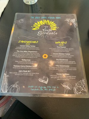 Menu photo 3 Cafe Girasole Gardnerville, NV