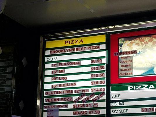 Menu photo 2 Tony's and Orazio Pizza Brooklyn, NY