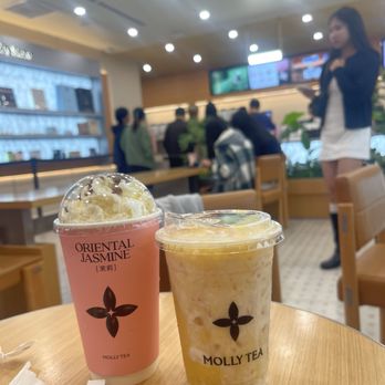 Molly Tea - Snowy Peach Oolong, Jasmine Mango Smoothie - Bubble Tea Near Me - Sunnyvale, California Molly Tea - Snowy Peach Oolong, Jasmine Mango Smoothie - Bubble Tea Near Me - Sunnyvale, California