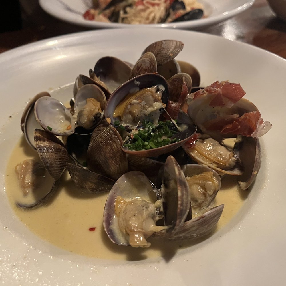 re:public - Local clams in a scrumptious butter herb sauce - New American Near Me - Seattle, Washington re:public - Local clams in a scrumptious butter herb sauce - New American Near Me - Seattle, Washington