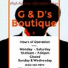 G & D's Boutique gift card