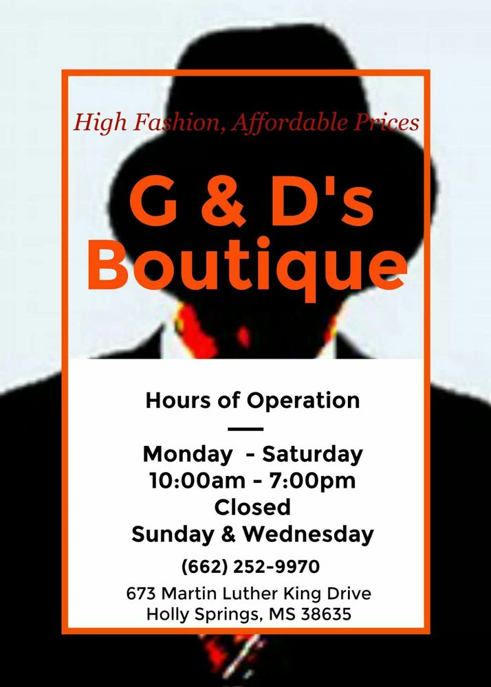 G & D's Boutique Logo
