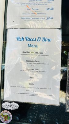 Menu photo 5 Fish Tacos El Blue Lahaina, HI