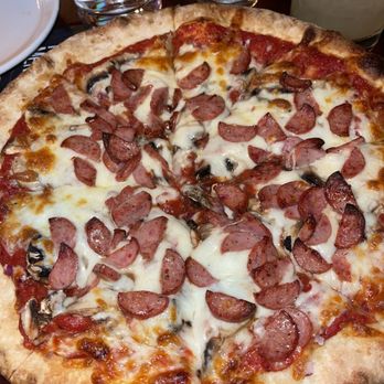 Clem’s Station - Wild Mushroom & Sausage Pizza - Bars Near Me - San Diego, California