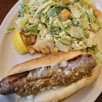 Queen Anne Beer Hall - Subbed fries for salad. - Beer Gardens Near Me - Seattle, Washington Queen Anne Beer Hall - Subbed fries for salad. - Beer Gardens Near Me - Seattle, Washington