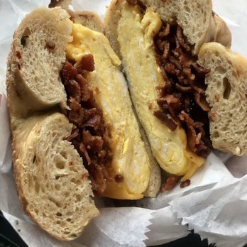 Bagels Etc. - Bacon, egg, and cheese on a jalapeño bagel - Bagels Near Me - Washington, DC, District of Columbia
