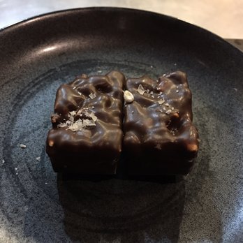 Roister - That's actually Foie Gras under that chocolate - New American Near Me - Chicago, Illinois Roister - That's actually Foie Gras under that chocolate - New American Near Me - Chicago, Illinois