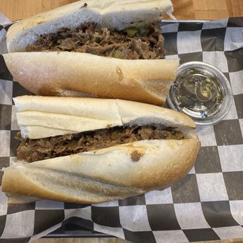 Sad Boyz - Cheese steak with side of cowboy candy(jalapeños) - Breakfast & Brunch Near Me - Tuckerton, New Jersey Sad Boyz - Cheese steak with side of cowboy candy(jalapeños) - Breakfast & Brunch Near Me - Tuckerton, New Jersey