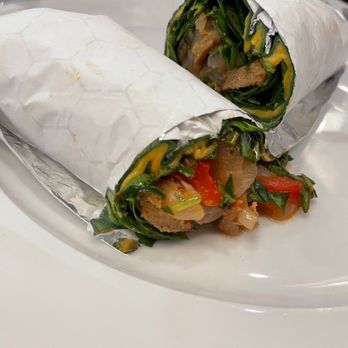 Gracie Mews Diner - The Zen (vegan beyond sausage wrap with peppers, vegan cheese) - Diners Near Me - New York, New York