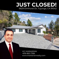 Vic Vartan Markarian Realty - Just closed