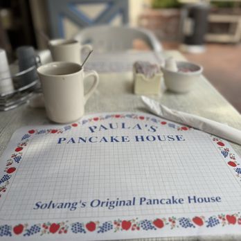 Paula's Pancake House - Place setting - Breakfast & Brunch Near Me - Solvang, California