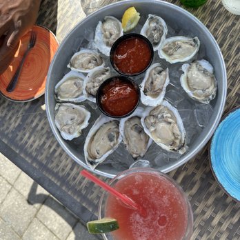 Carolina Blue - 1/2 Dozen Del Bay Oyster - Barbeque Near Me - Pitman, New Jersey