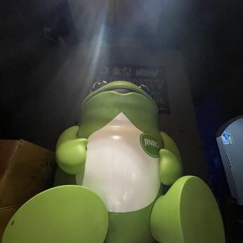Cafe Gunul - Large frog - Korean Near Me - Buena Park, California