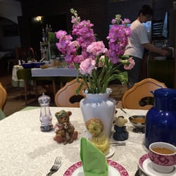 Landgasthof Wiesenmühle - Mary preparing breakfast