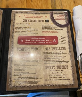 Menu photo 2 The Bunkhouse Bar and Grill Cheyenne, WY Menu photo 2 The Bunkhouse Bar and Grill Cheyenne, WY