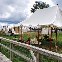 Perry's Victory and International Peace Memorial - Encampment at Perry's Victory and International Peace Memorial
