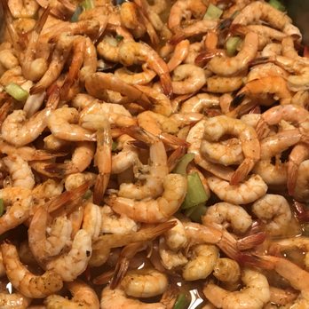 China Buffet - a pan of cooked shrimp and vegetables - Chinese Near Me - Salisbury, North Carolina China Buffet - a pan of cooked shrimp and vegetables - Chinese Near Me - Salisbury, North Carolina