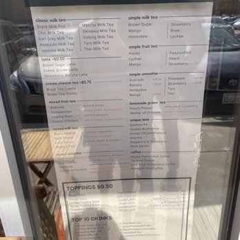 Bobaholics - Menu - Bubble Tea Near Me - San Jose, California Bobaholics - Menu - Bubble Tea Near Me - San Jose, California