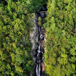 High Falls - High Falls in Philmont, NY taken by DroneShotMedia.com