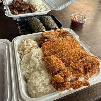 Hawaii Station - Chicken Katsu BBQ Short Ribs Spam Musubi - Hawaiian Near Me - Edison, New Jersey