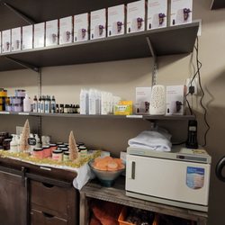 Tranquility Day Spa - We also sell products such as body creams, salt body scrubs, candles, body sprays, essetial oils, diffusers, and bio freeze.