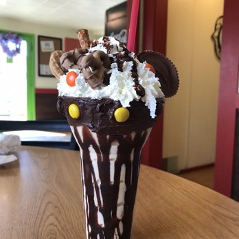 Green Dot Sub Shop - Peanut Butter Explosion Freak Shake - Sandwiches Near Me - Manson, Washington Green Dot Sub Shop - Peanut Butter Explosion Freak Shake - Sandwiches Near Me - Manson, Washington