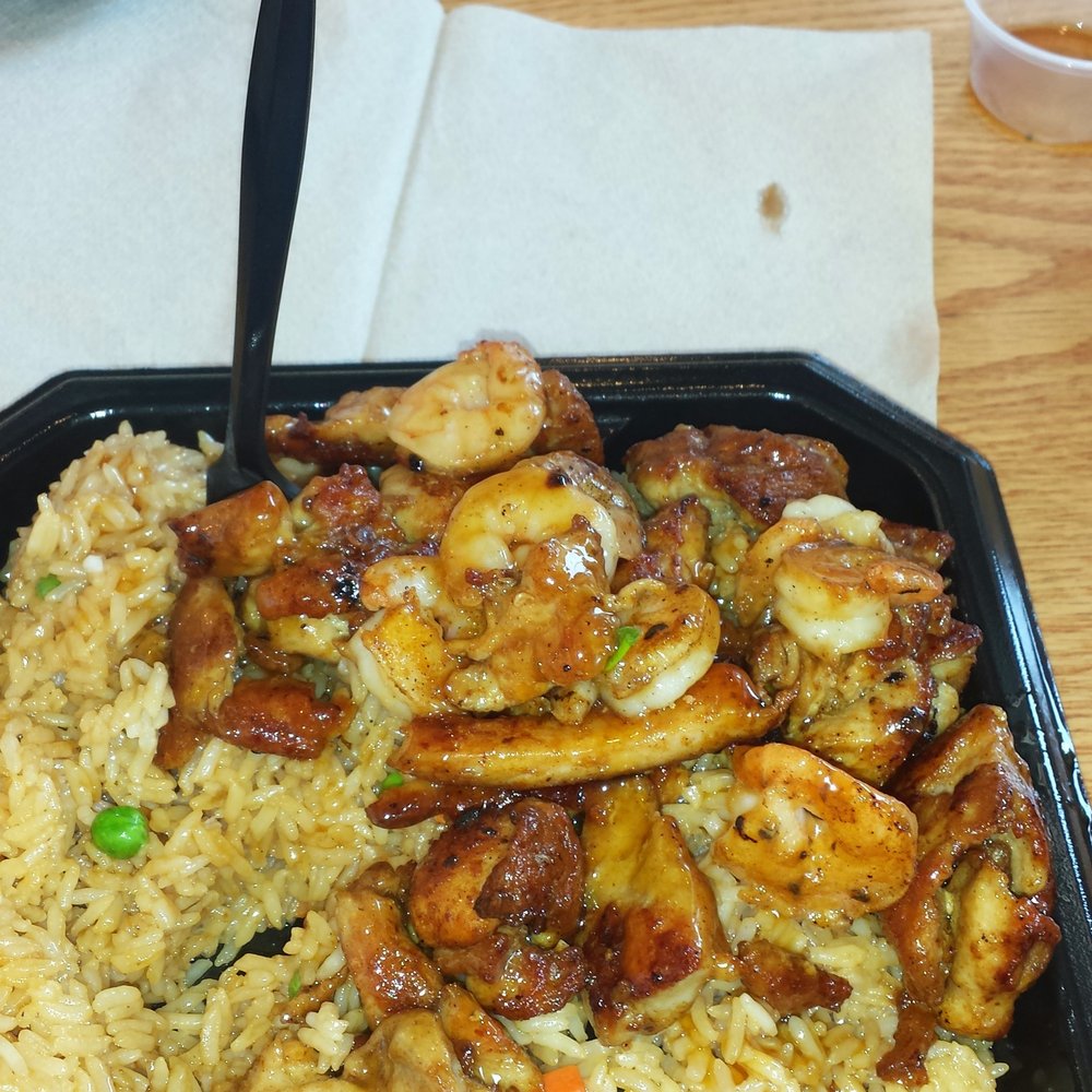 Quickway Japanese Hibachi - Shrimp and chicken with fried rice - Japanese Near Me - Frederick, Maryland Quickway Japanese Hibachi - Shrimp and chicken with fried rice - Japanese Near Me - Frederick, Maryland