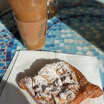 South County Bread Company - Salted caramel iced coffee and apple turnover. - Bakeries Near Me - Wakefield, Rhode Island