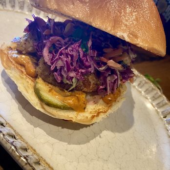 The Overpass Merchant - Grouper Sandwich (Grilled) - Gastropubs Near Me - Baton Rouge, Louisiana The Overpass Merchant - Grouper Sandwich (Grilled) - Gastropubs Near Me - Baton Rouge, Louisiana