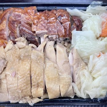 Full House Seafood Restaurant - Combo Roasted Duck and Soy Sauce Chicken Rice - Dim Sum Near Me - Arcadia, California Full House Seafood Restaurant - Combo Roasted Duck and Soy Sauce Chicken Rice - Dim Sum Near Me - Arcadia, California