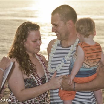 Simply Beach Weddings - Happy family ceremony, with a passing shower to bless the occaision - Wedding Planning Near Me Simply Beach Weddings - Happy family ceremony, with a passing shower to bless the occaision - Wedding Planning Near Me