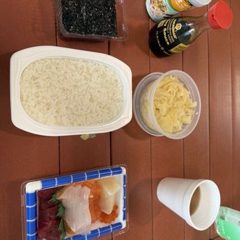 ISF Trading - Sashimi set + rice + nori + pickled ginger! - Wholesalers Near Me - Portland, Maine