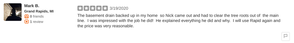 Slide of Rapid Plumbing & Drain Service