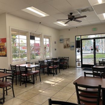 Gourmet Burger - Inside Seating - Burgers Near Me - Santa Ana, California