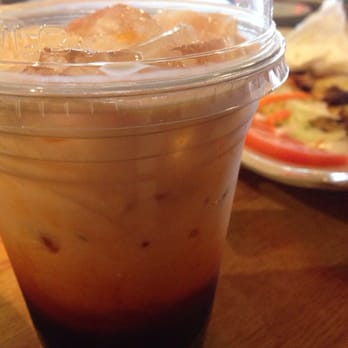 I Luv Pho - Thai Tea with a lot of cream... - Vietnamese Near Me - Doraville, Georgia