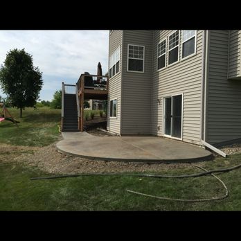 DRMP Concrete & Masonry - The patio DRMP concrete left me with - Masonry/Concrete Near Me - Watertown, Minnesota