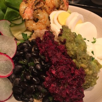 Shaker + Spear - Brown rice bowl. They should cook the beans!! - Seafood Near Me - Seattle, Washington