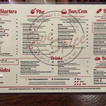 5ive Spice - Menu - Vietnamese Near Me - New York, New York 5ive Spice - Menu - Vietnamese Near Me - New York, New York