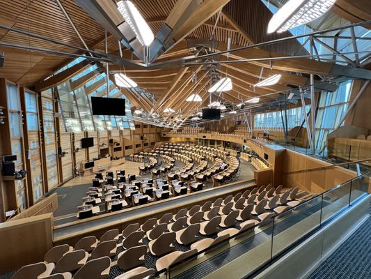 Scottish Parliament Building by null