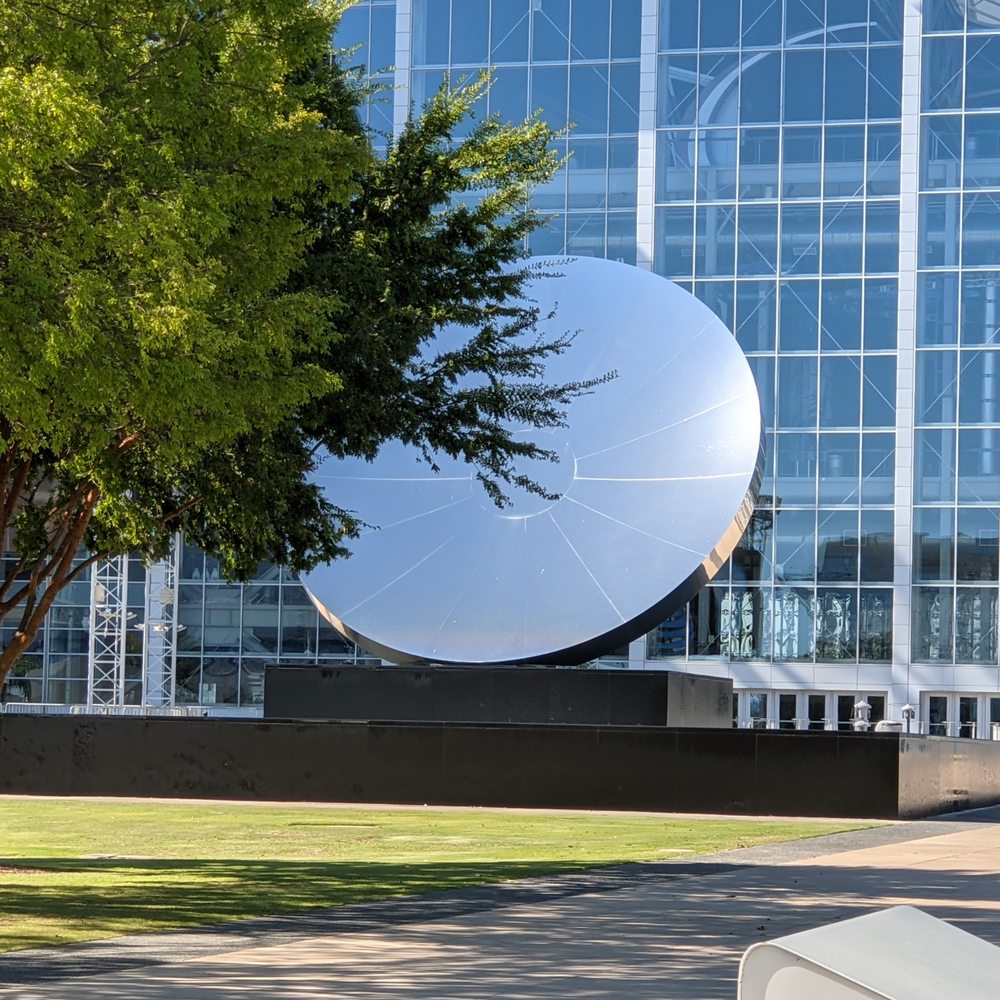 Sky Mirror - Sky Mirror at AT&T Stadium, Arlington - Public Art Near Me - Arlington, Texas