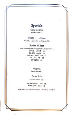 Menu photo 2 Farmhouse Restaurant Fair Oaks, IN Menu photo 2 Farmhouse Restaurant Fair Oaks, IN