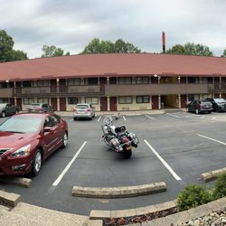 Red Roof Inn - View from my room door