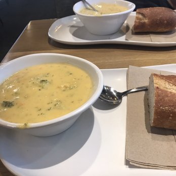 Panera Bread - Cup of soup, broccoli cheese & baguette - Sandwiches Near Me - Phoenix, Arizona Panera Bread - Cup of soup, broccoli cheese & baguette - Sandwiches Near Me - Phoenix, Arizona