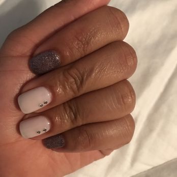 LAN's Nail & Spa - Beautiful Manicure done by Lan. I love getting my mani/pedi's here. I always get inspiration from Pinterest! - Nail Salons Near Me - Oak Lawn, Illinois
